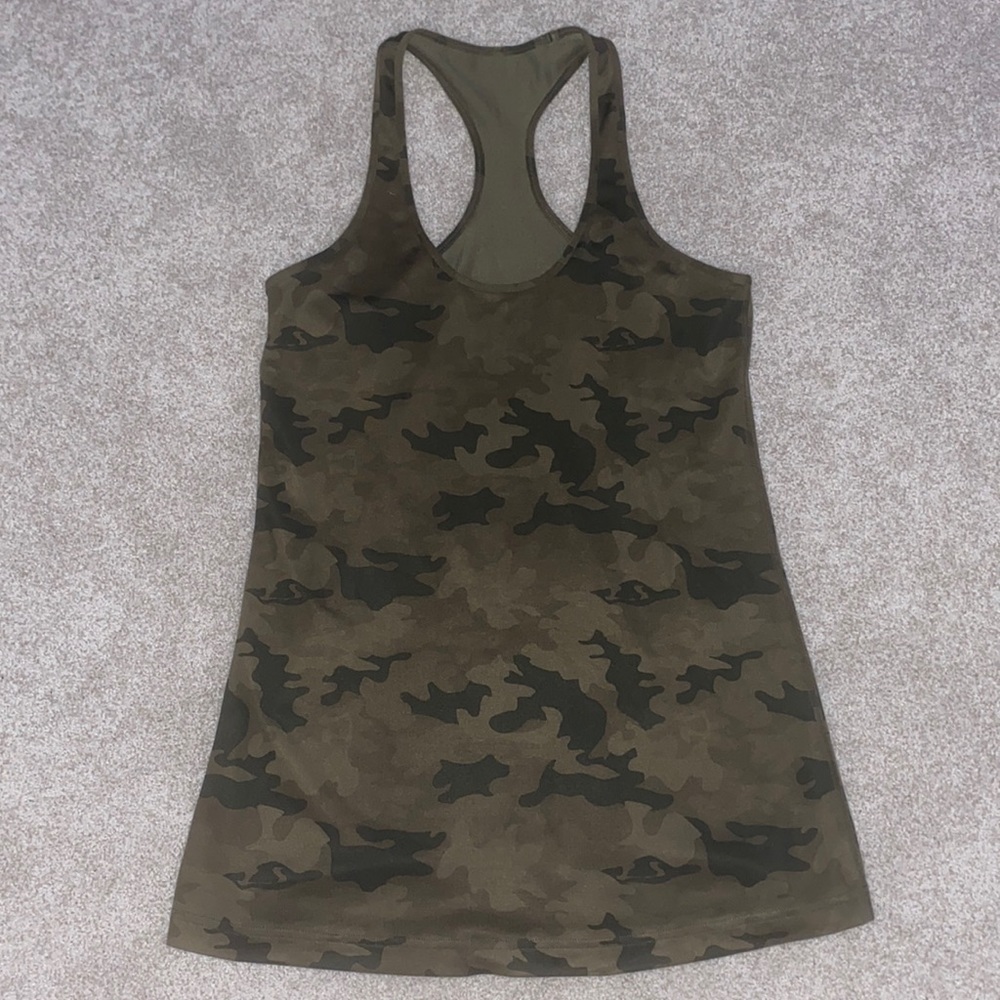 Lululemon Racerback Camo Tank